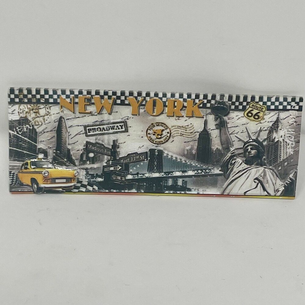 NYC New York City 3D‎ Resin Souvenir Fridge Magnet